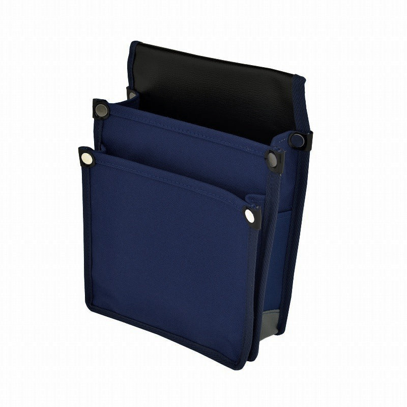 Marukin Canvas Waist Pouch with Inner Pocket, Blue YK-06