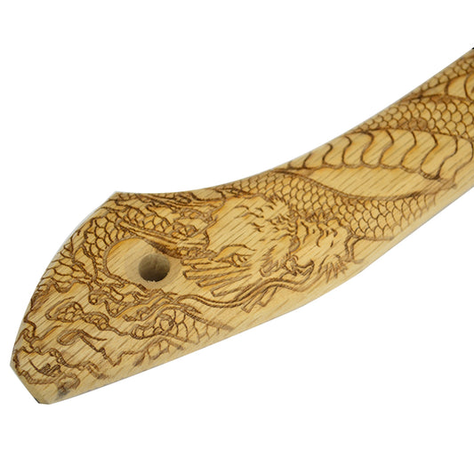 Marukin Sheet Metal Hammer, Stainless Burikiya 21mm, Straight, Coiled Dragon, 350mm