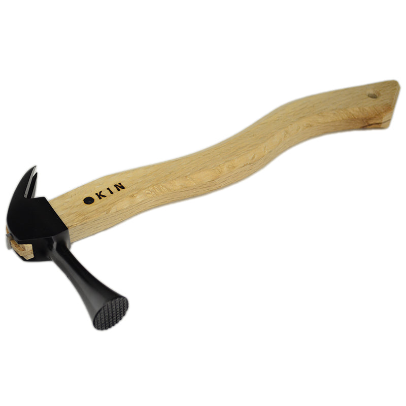 Marukin Kariwaku Hammer, Black, Milled Face, Small Head, Square Wave-Curve, 350mm