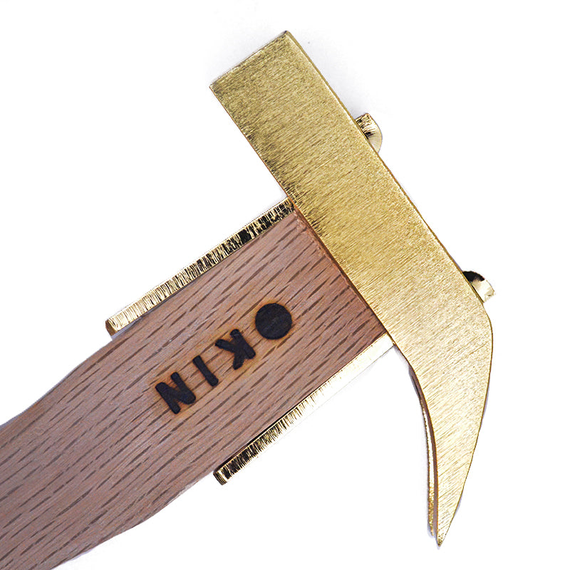 Marukin Butaiya Hammer (Naguri), Square Wave-Curve, Gold, 350mm