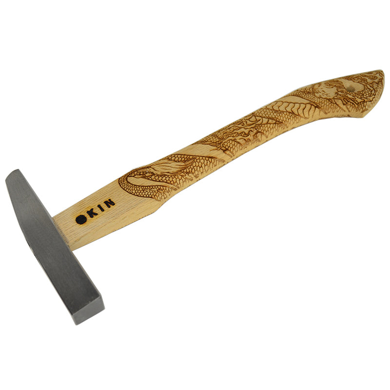 Marukin Roofer's Hammer, Large, Straight, Coiled Dragon, 350mm
