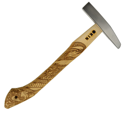 Marukin Roofer's Hammer, Large, Straight, Coiled Dragon, 350mm