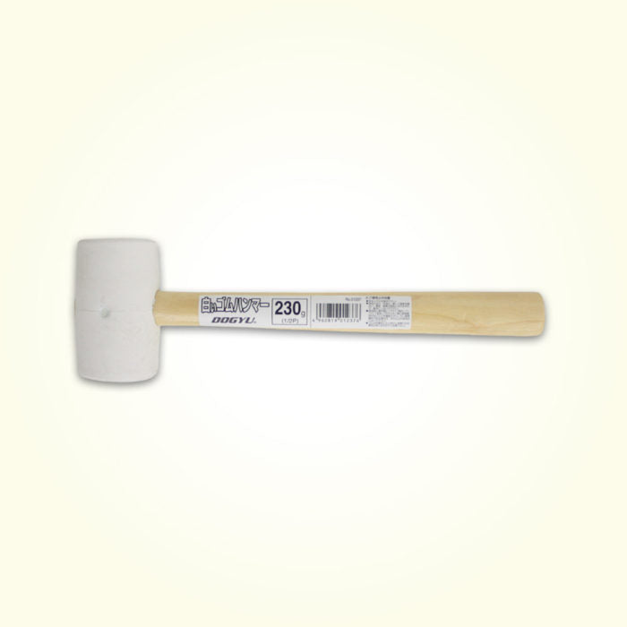 Dogyu White Rubber Hammer 670g 1.5lb #01240