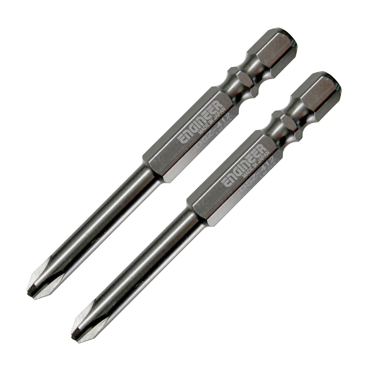Engineer Nejisaurus ZERO BIT Phillips No.2 65 mm Pack of 2 DSZ-4122