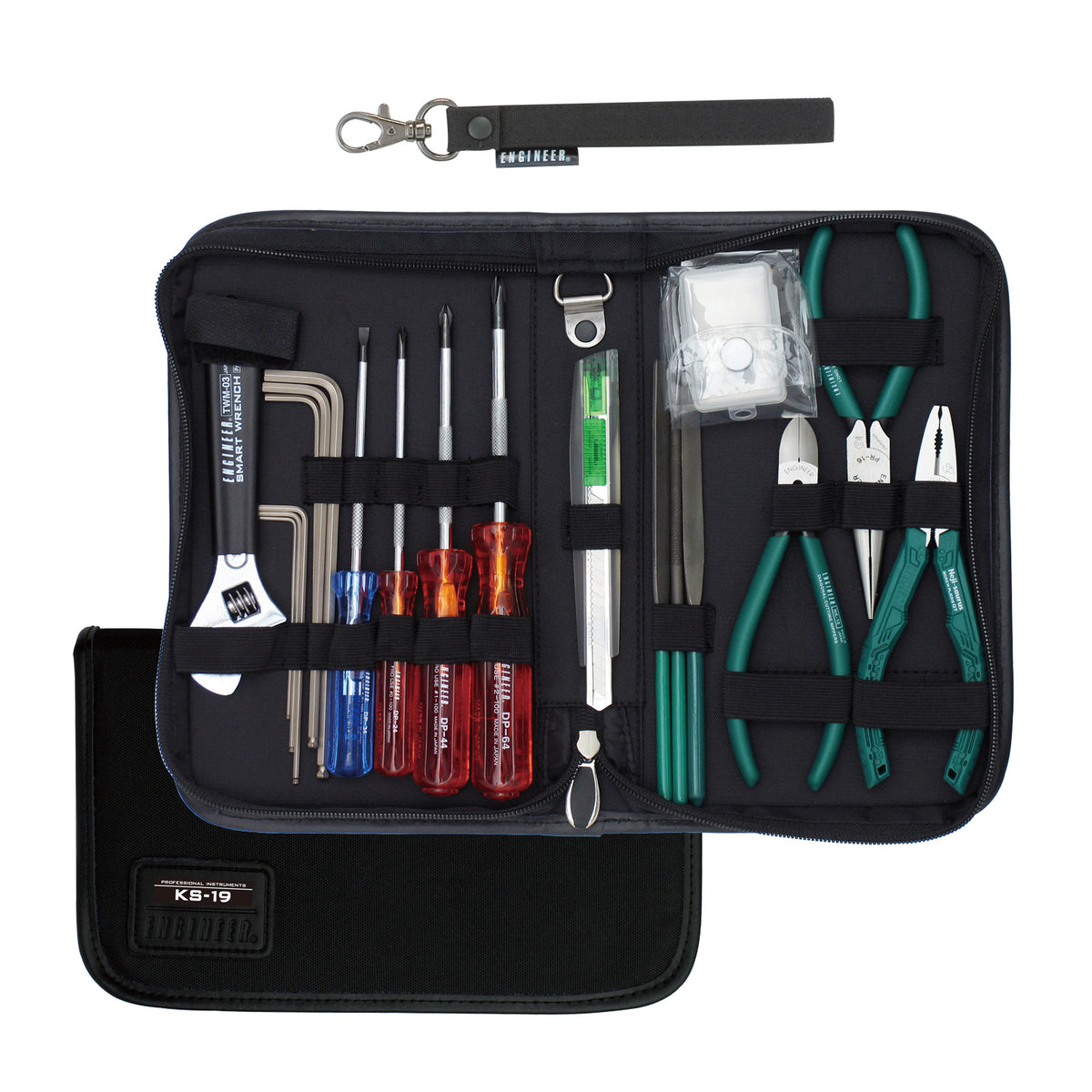 Engineer Maintenance Tool Kit 19-Piece Set with Nejisaurus GT KS-19