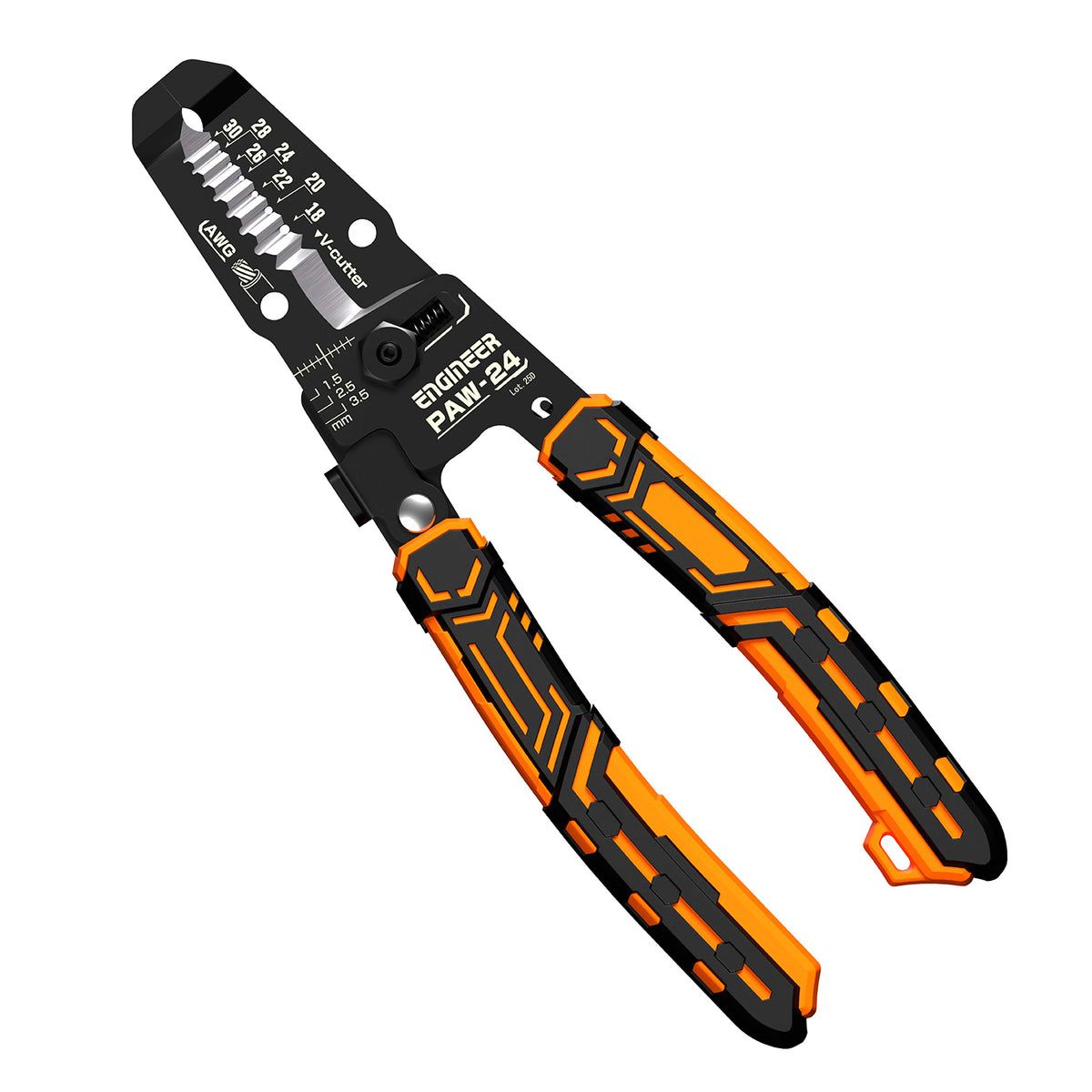 Engineer Precision Wire Stripper Ez AWG 18 to 30 PAW-24