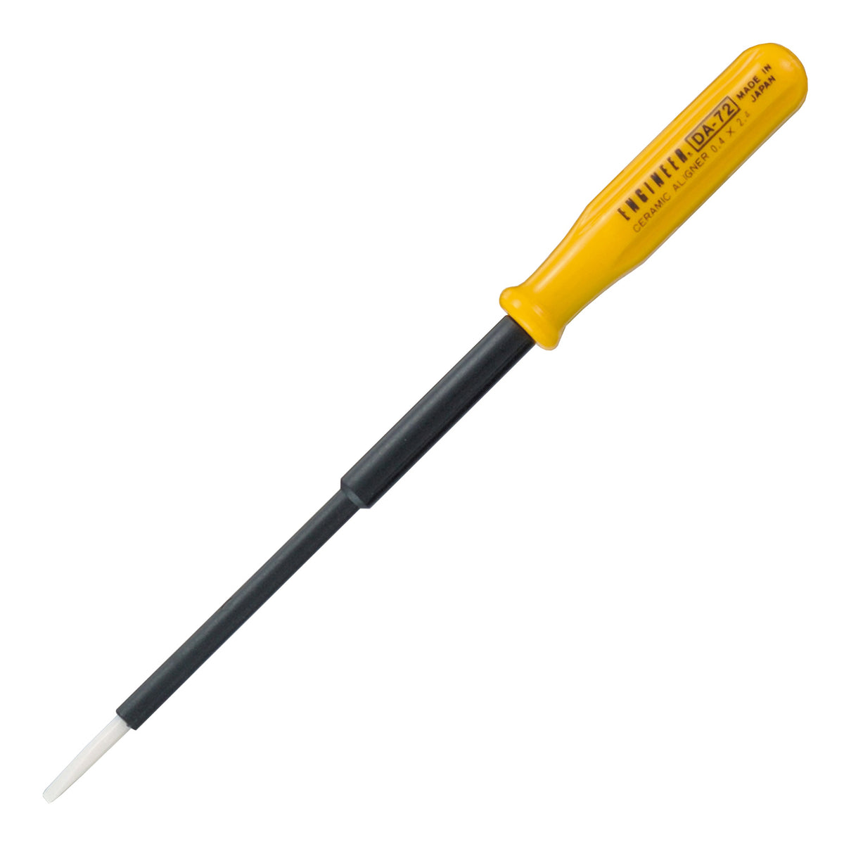 Engineer Ceramic Adjustment Screwdriver Slotted 0.4 x 2.4 mm Orange DA-72