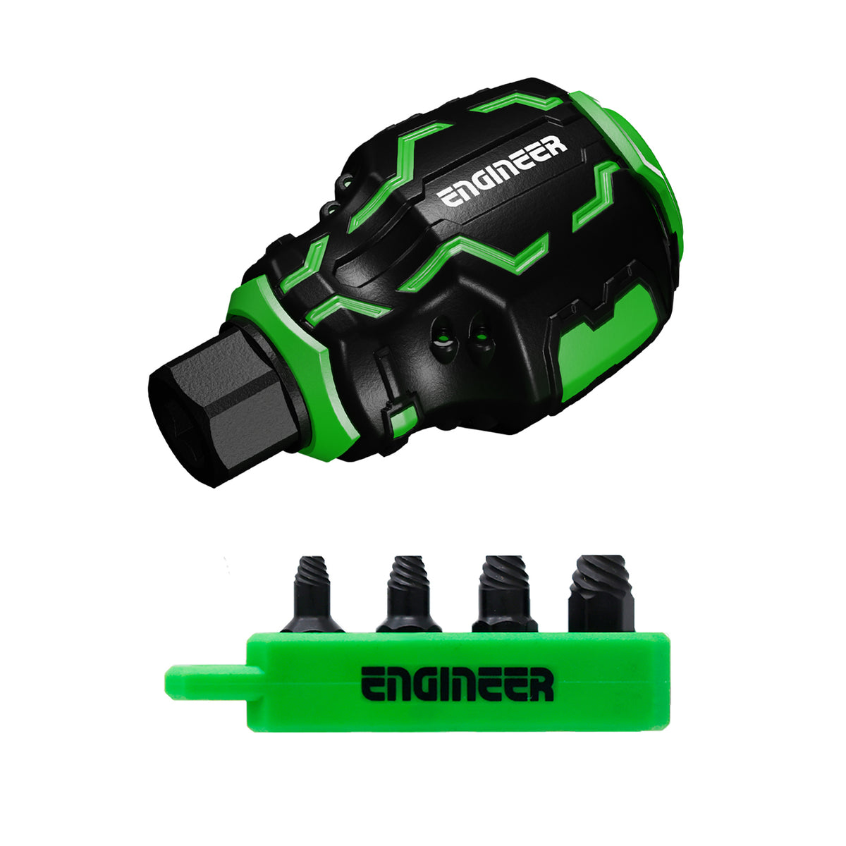 Engineer STUBBY Drive and Nejimogura Extra Short 5-Piece Set 2.5 to 5 mm DZ-96