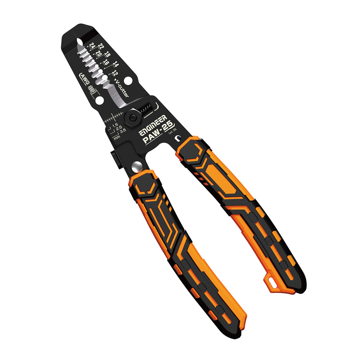 Engineer Precision Wire Stripper Ez AWG 12 to 24 PAW-25