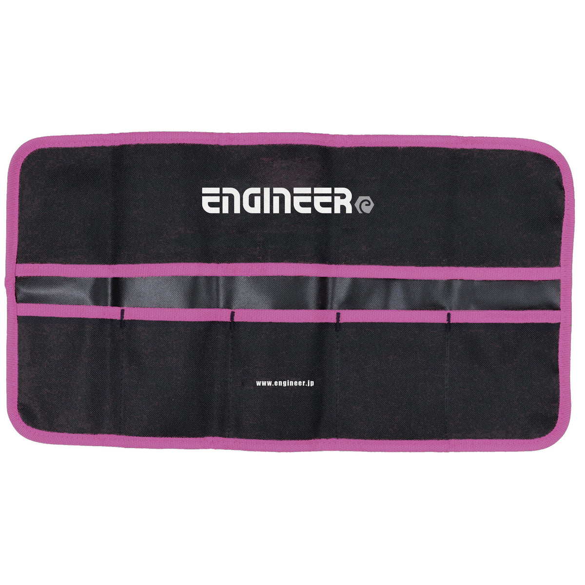 Engineer Tool Roll Bag 465 x 250 mm Pink and Black KSE-35P