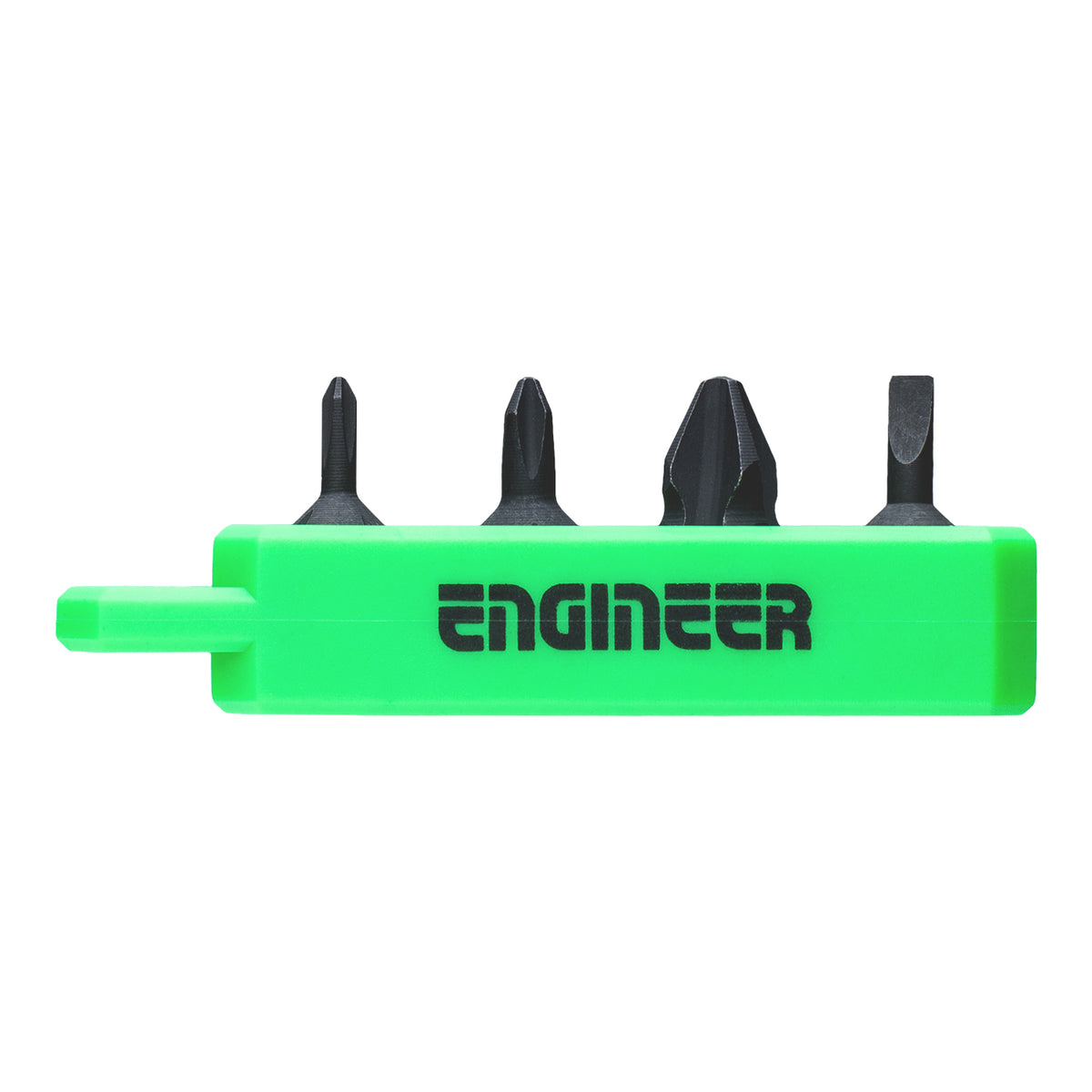 Engineer Phillips/Slotted Extra Short Bit 4-Piece Set No.0 to No.2 and 2.5 mm DS-302