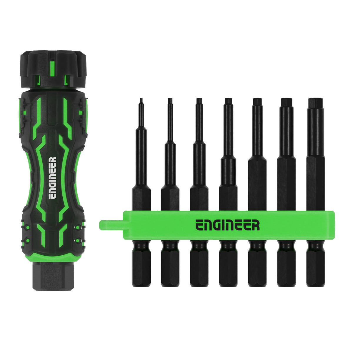 Engineer MINI Drive and Hex Middle Bit 8-Piece Set DZ-82