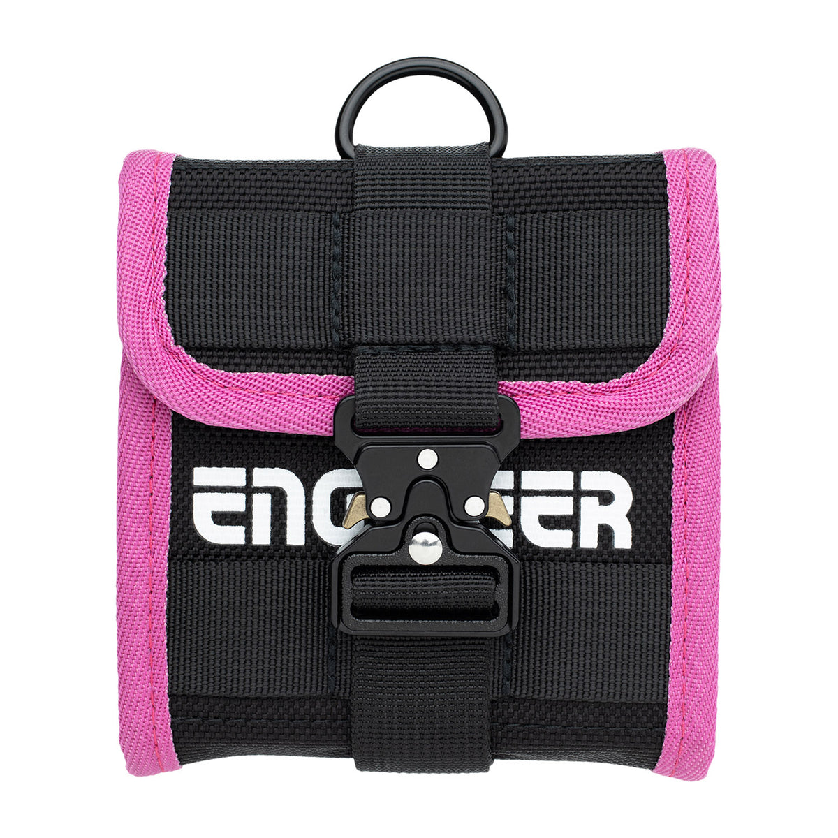 Engineer Tool Pouch 120 x 113 x 40 mm Pink and Black KSE-36P