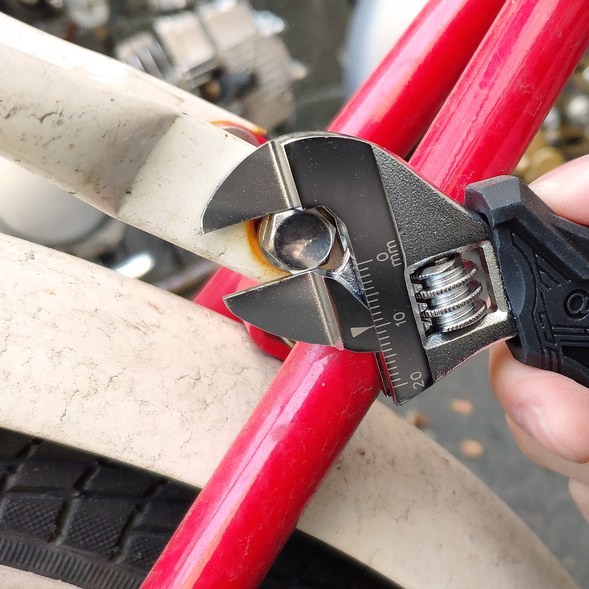 Engineer Monkey at Pocket Thin Jaw Adjustable Wrench 110 mm 20 mm Jaw TWM-06