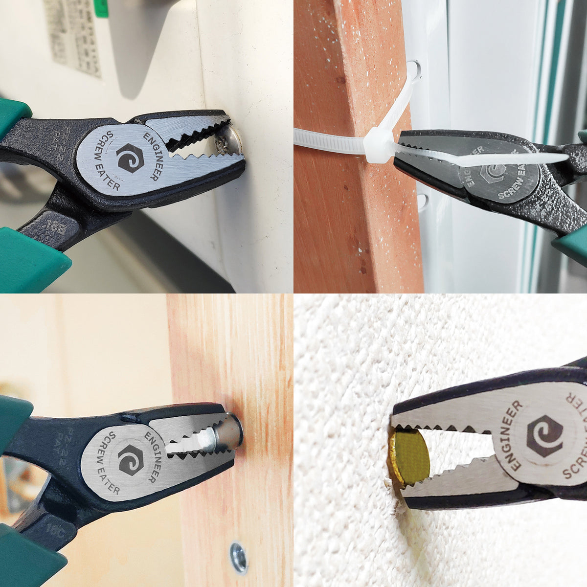 Engineer Nejisaurus SE Screw Removal Pliers 3 to 9.5 mm PZ-22