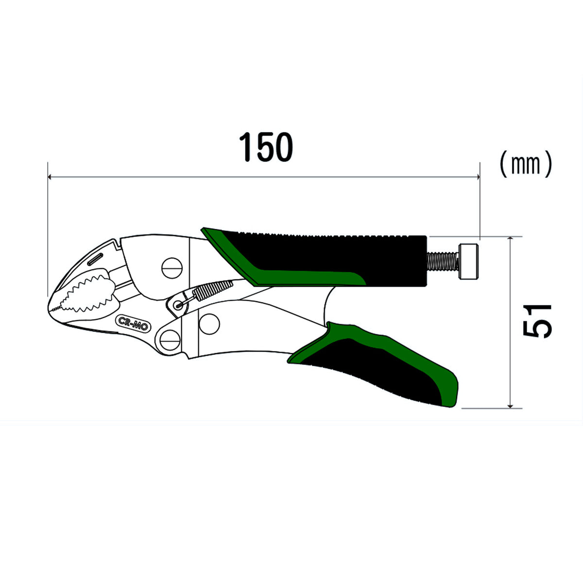 Engineer Nejisaurus VP-1 Locking Screw Removal Pliers 150 mm PZ-64