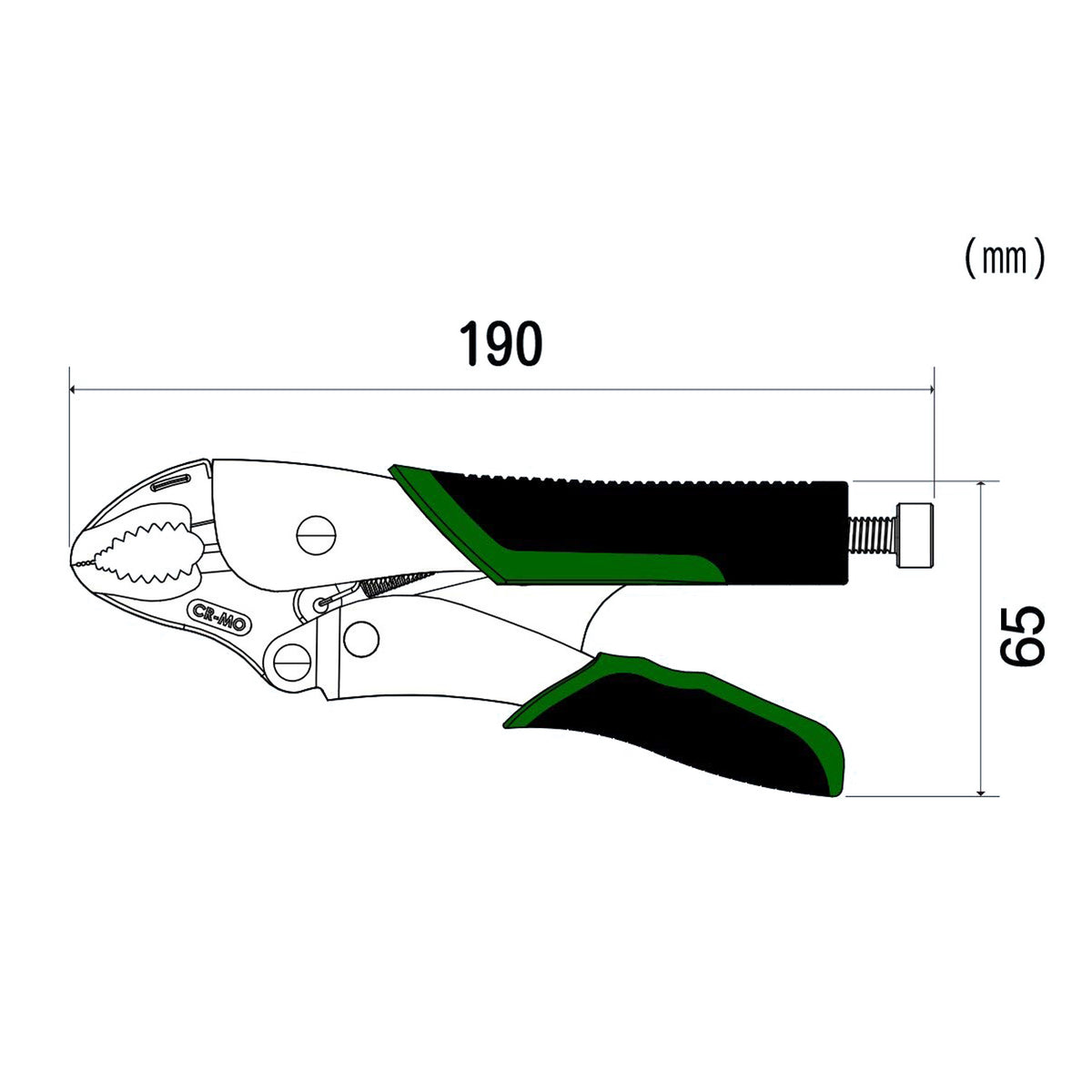 Engineer Nejisaurus VP-2 Locking Screw Removal Pliers 190 mm PZ-65