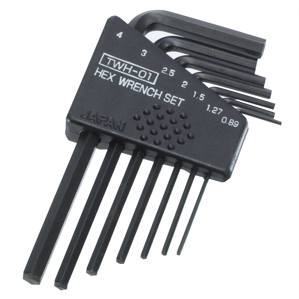 Engineer Hex Key 7-Piece Set 0.89 to 4 mm with Holder TWH-01