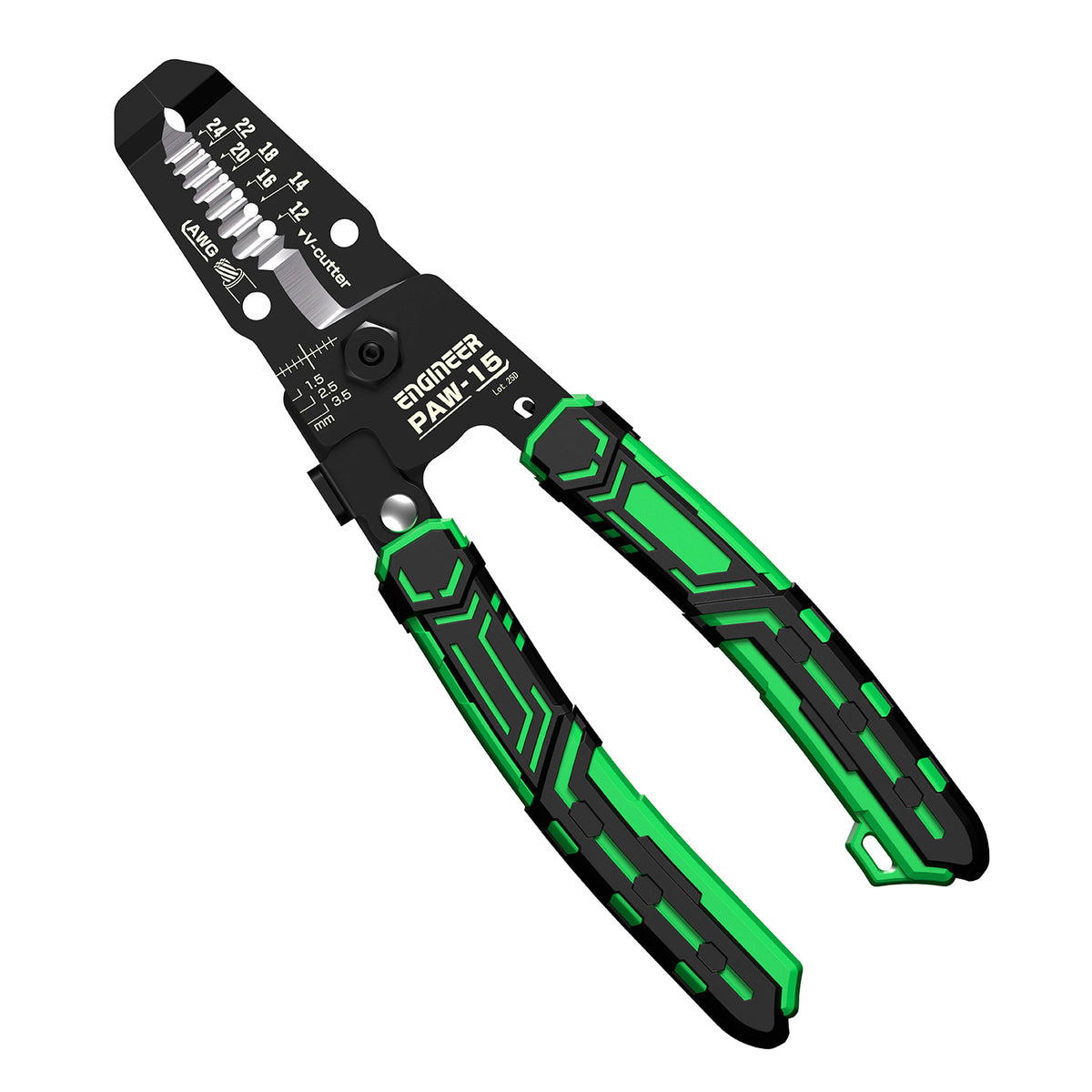 Engineer Precision Wire Stripper ST AWG 12 to 24 PAW-15