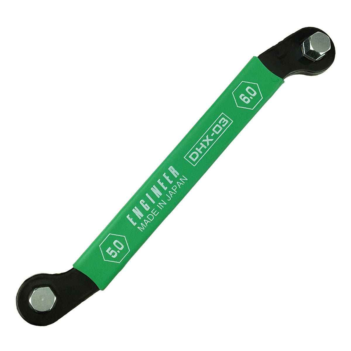 Engineer Thin Offset Bent Wrench Hex 5 mm and 6 mm DHX-03