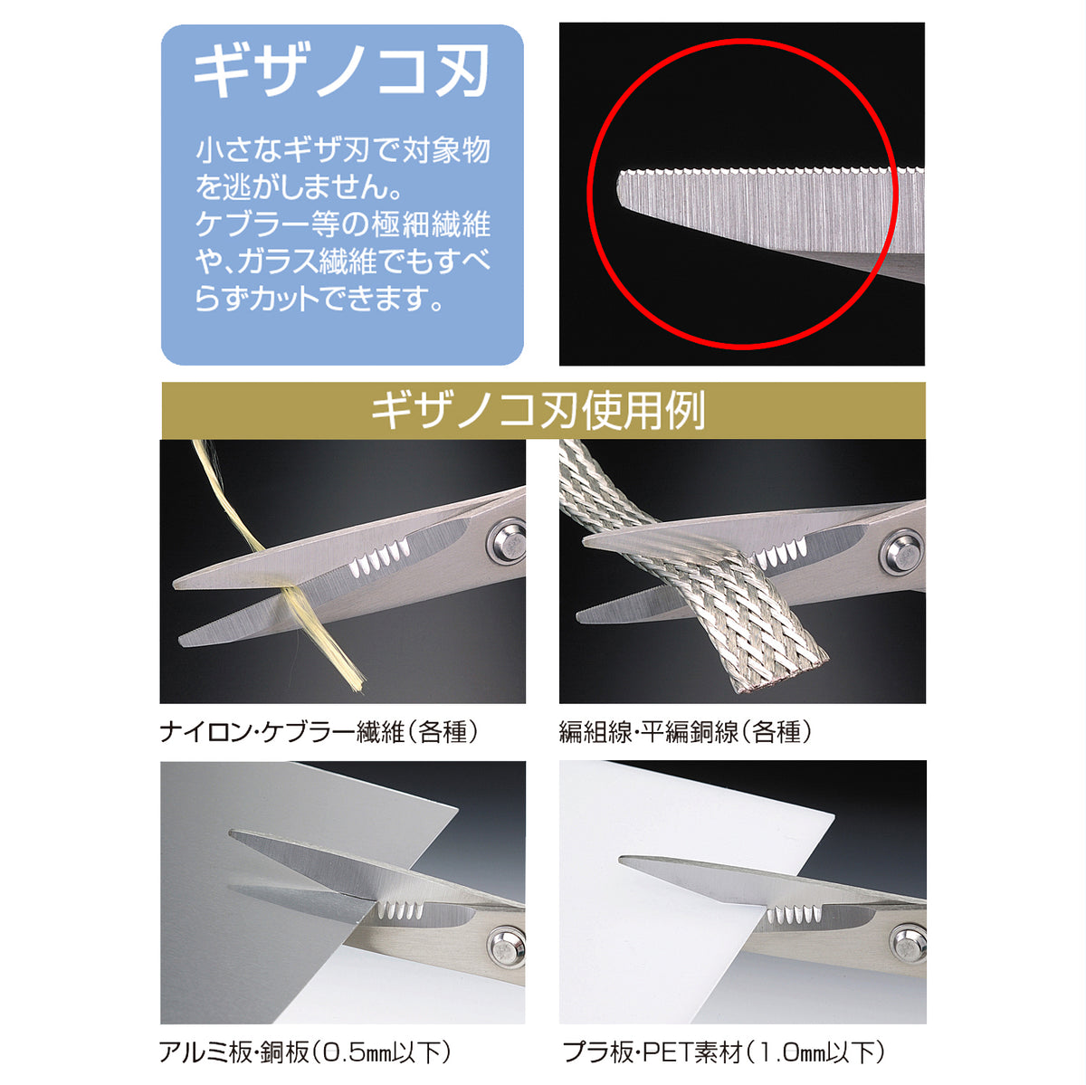 Engineer Tetsuwan Scissors Heavy Duty 55 mm Blade PH-50