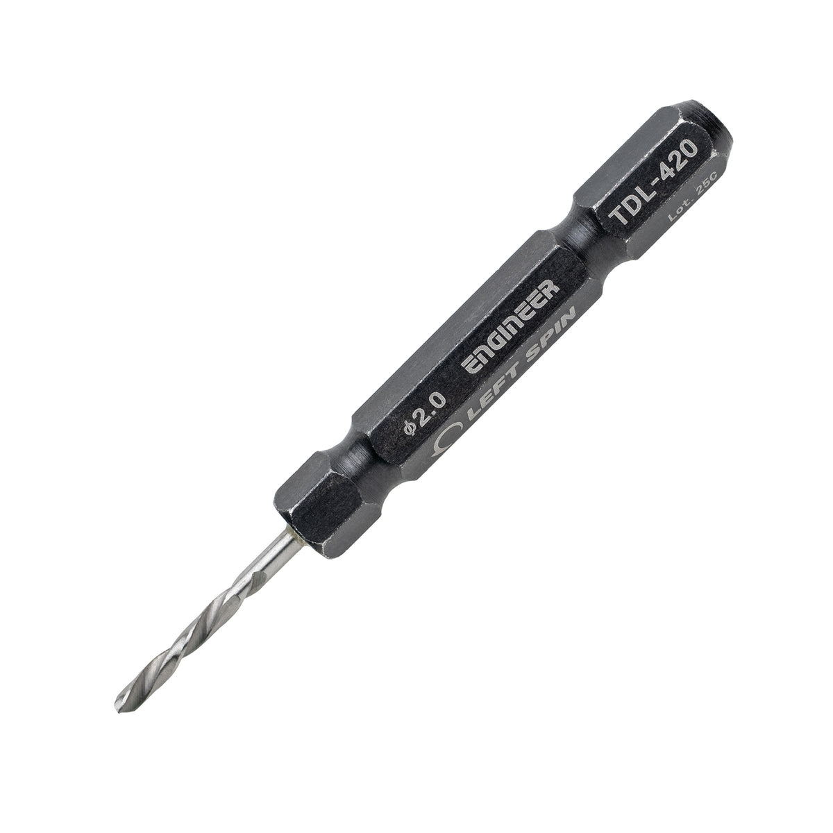Engineer Left Hand Drill Bit for Nejimogura Trick Method Screw Head 5 to 6 mm TDL-420
