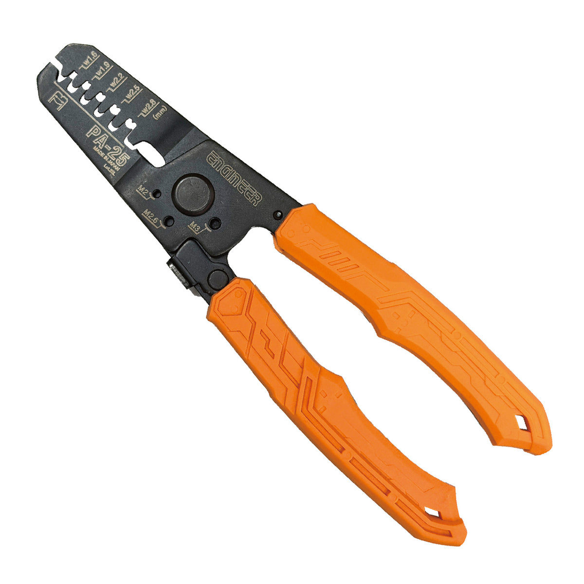 Engineer Precision Crimping Pliers M Type Dies 1.6 to 2.8 mm PA-25