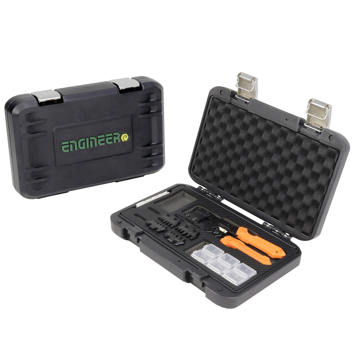 Engineer Interchangeable Die Precision Crimping Pliers Set Small Medium and Large Dies PAD-02