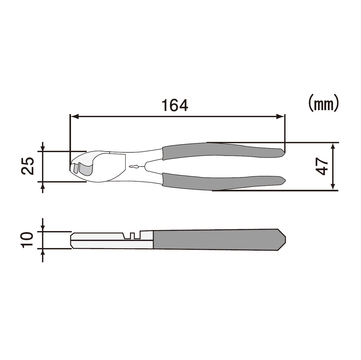 Engineer Cable Cutter Small 164 mm PK-50