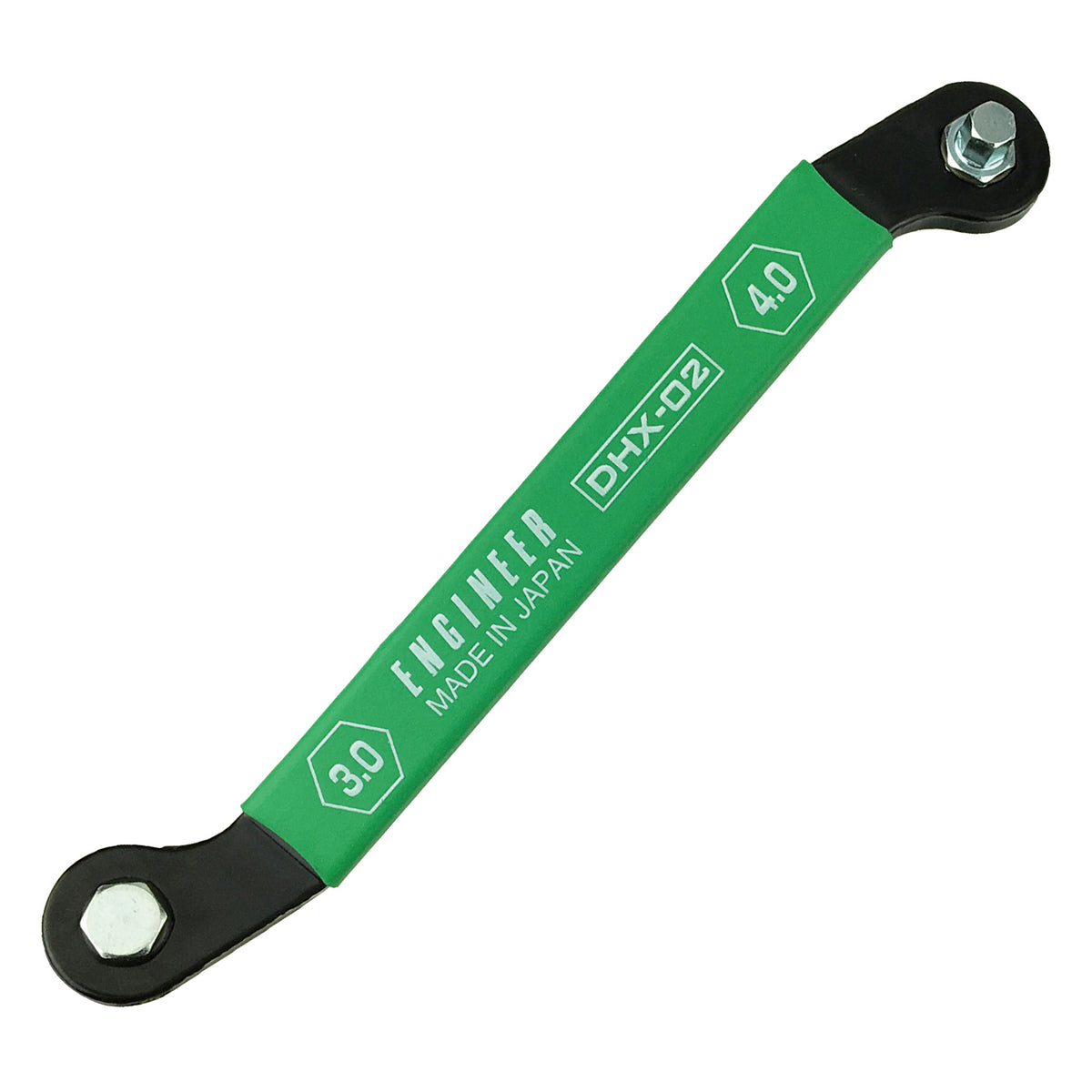 Engineer Thin Offset Bent Wrench Hex 3 mm and 4 mm DHX-02