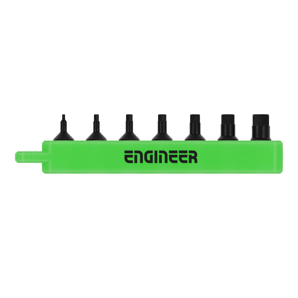 Engineer Hex Extra Short Bit 7-Piece Set 0.89 to 5 mm DH-301
