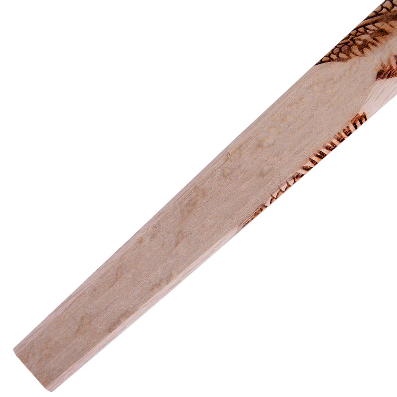 Marukin Oak Kariwaku Hammer Handle, Straight, Coiled Dragon, 450mm, Eye 16x33mm