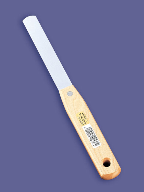 Nisaku Stainless Steel Caulking Spatula 18mm No.538-1