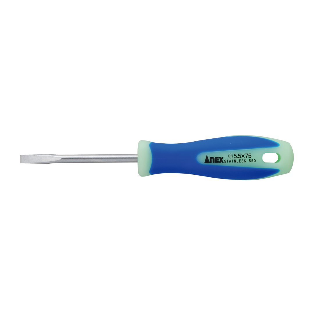 Anex Stainless Luminous Screwdriver Regular Type -5.5x75 1505