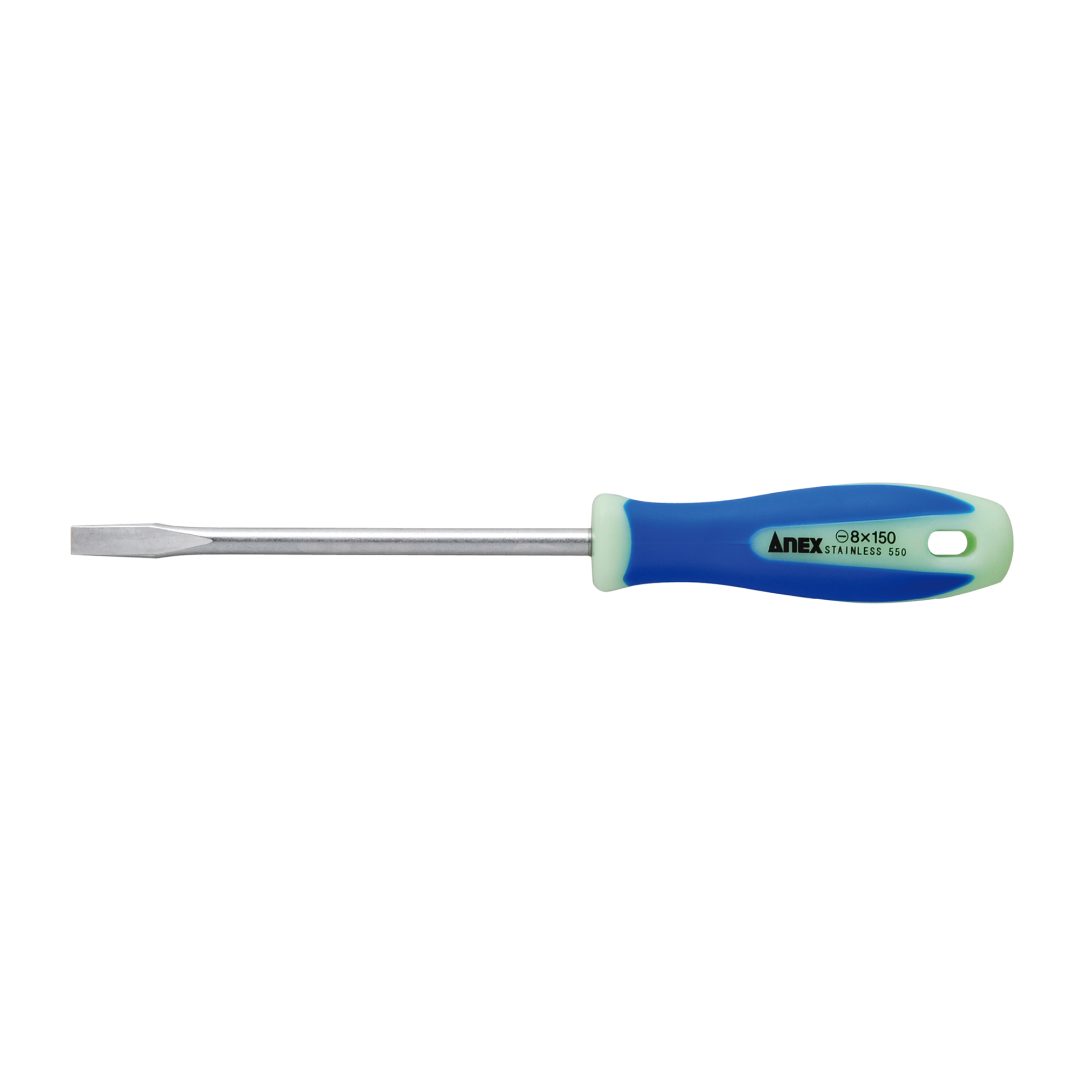 Anex Stainless Luminous Screwdriver Regular Type -8x150 1505