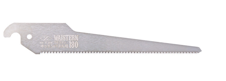 Zetsaw Replacement Blade for Waistern 180 One Hand Saw 172 mm for Kitchen Wall Panel #15215