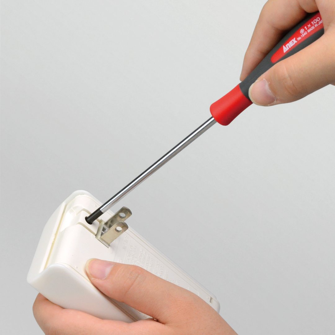 Anex Super Fit Screwdriver Slim Shaft Type +0x100 1540