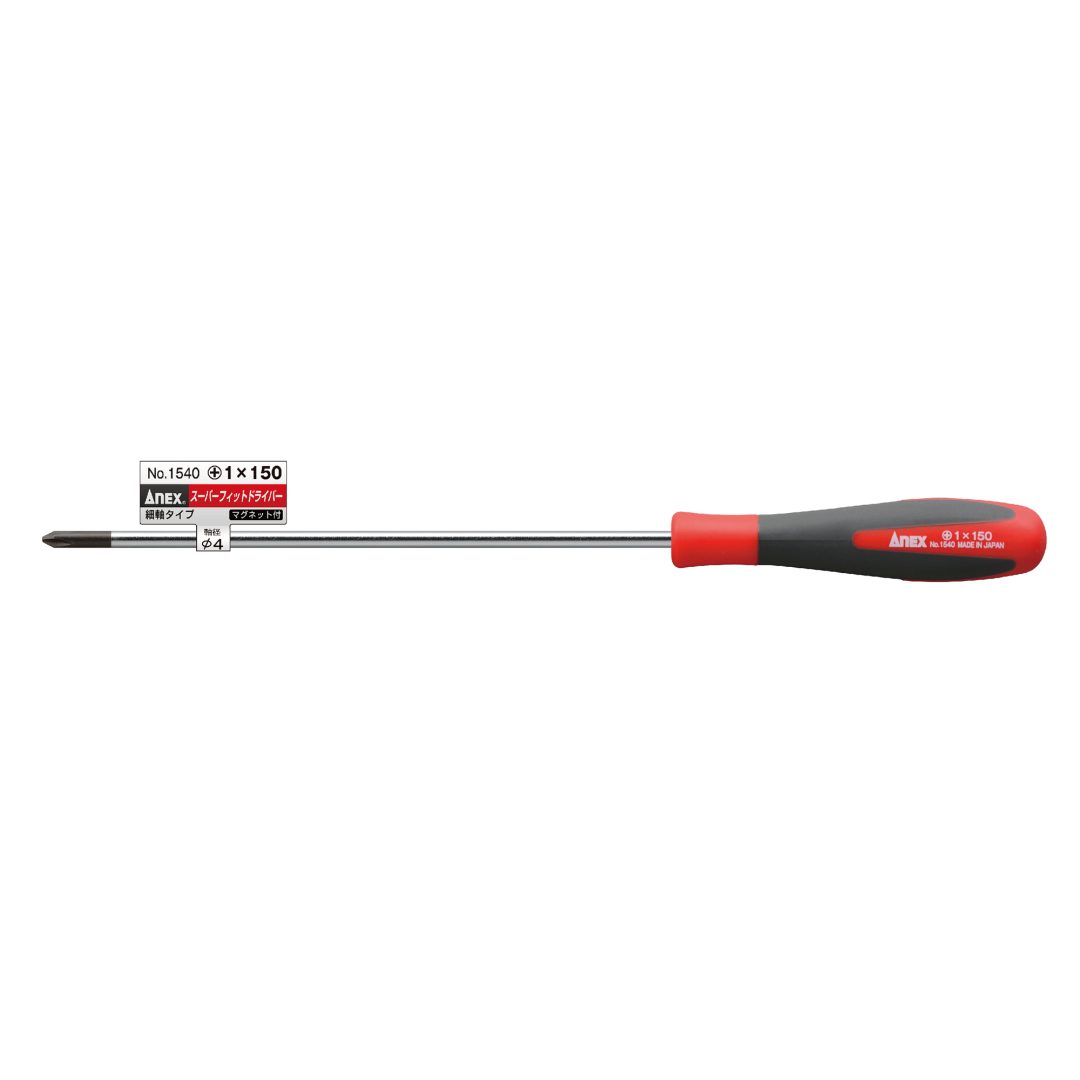 Anex Super Fit Screwdriver Slim Shaft Type +1x150 1540
