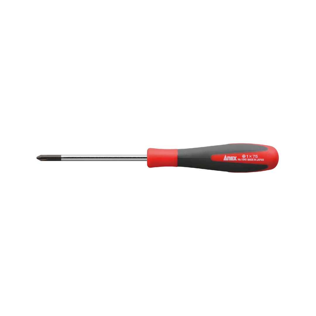 Anex Super Fit Screwdriver Slim Shaft Type +1x75 1540