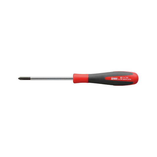 Anex Super Fit Screwdriver Slim Shaft Type +1x75 1540