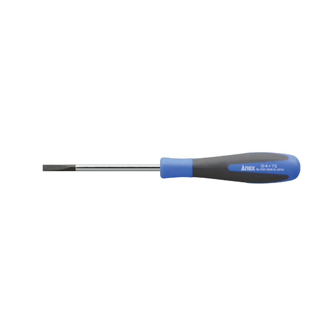 Anex Super Fit Screwdriver Slim Shaft Type -4x75 1540