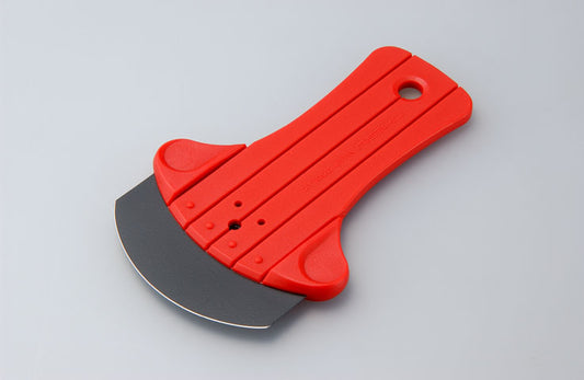 Nisaku Stainless Steel R-Scraper PRO (M) with Cap No.2161