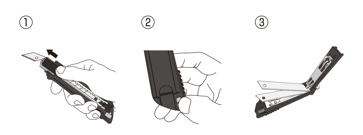 Olfa MZ-AL Multi-Blade Auto-Load Utility Knife 168B