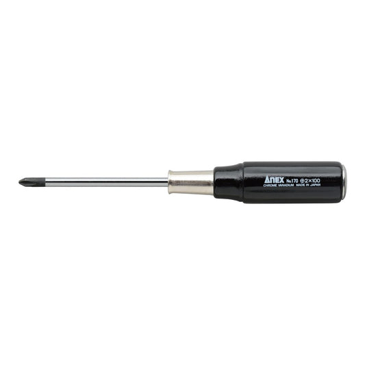 Anex Wooden Handle Heavy-Duty Punch-Through Screwdriver +2x100 170