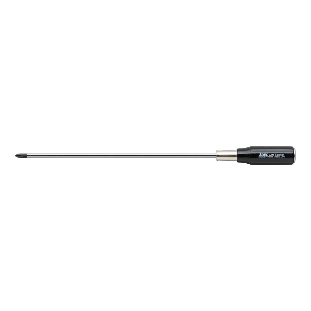 Anex Wooden Handle Heavy-Duty Punch-Through Screwdriver +2x300 170
