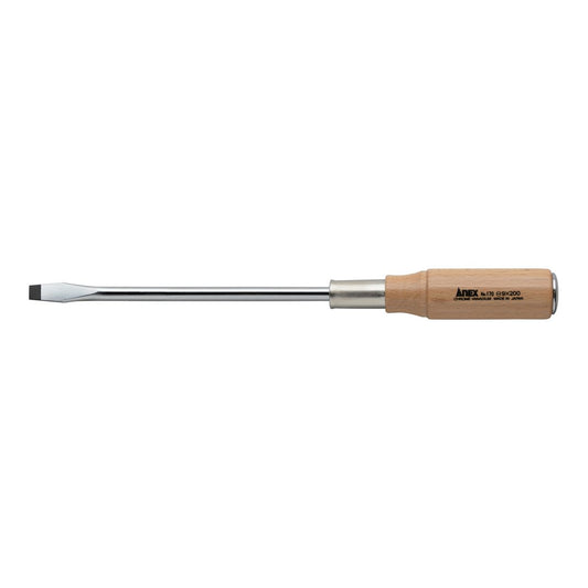 Anex Wooden Handle Heavy-Duty Punch-Through Screwdriver -9x200 170