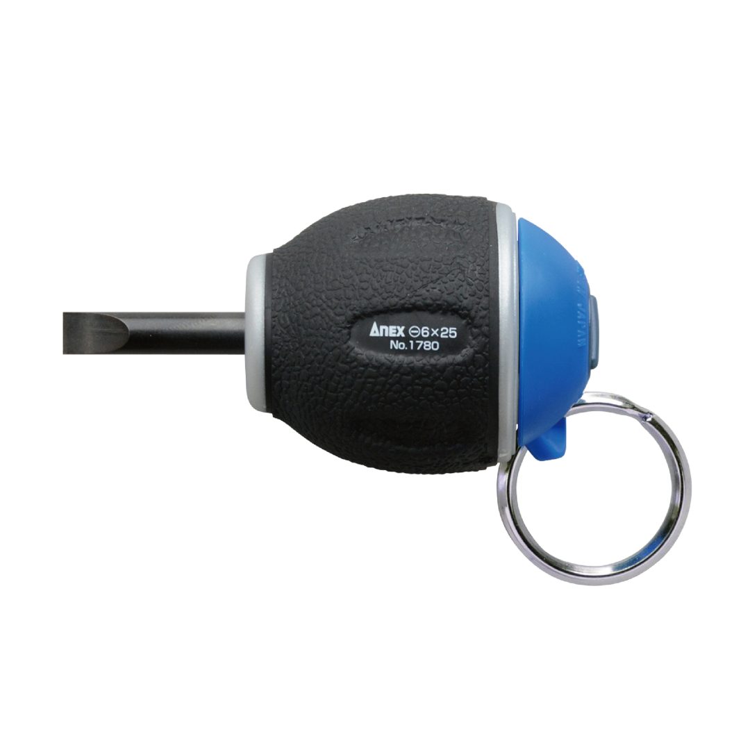 Anex Anti-Drop Stubby Screwdriver -6x25 1780