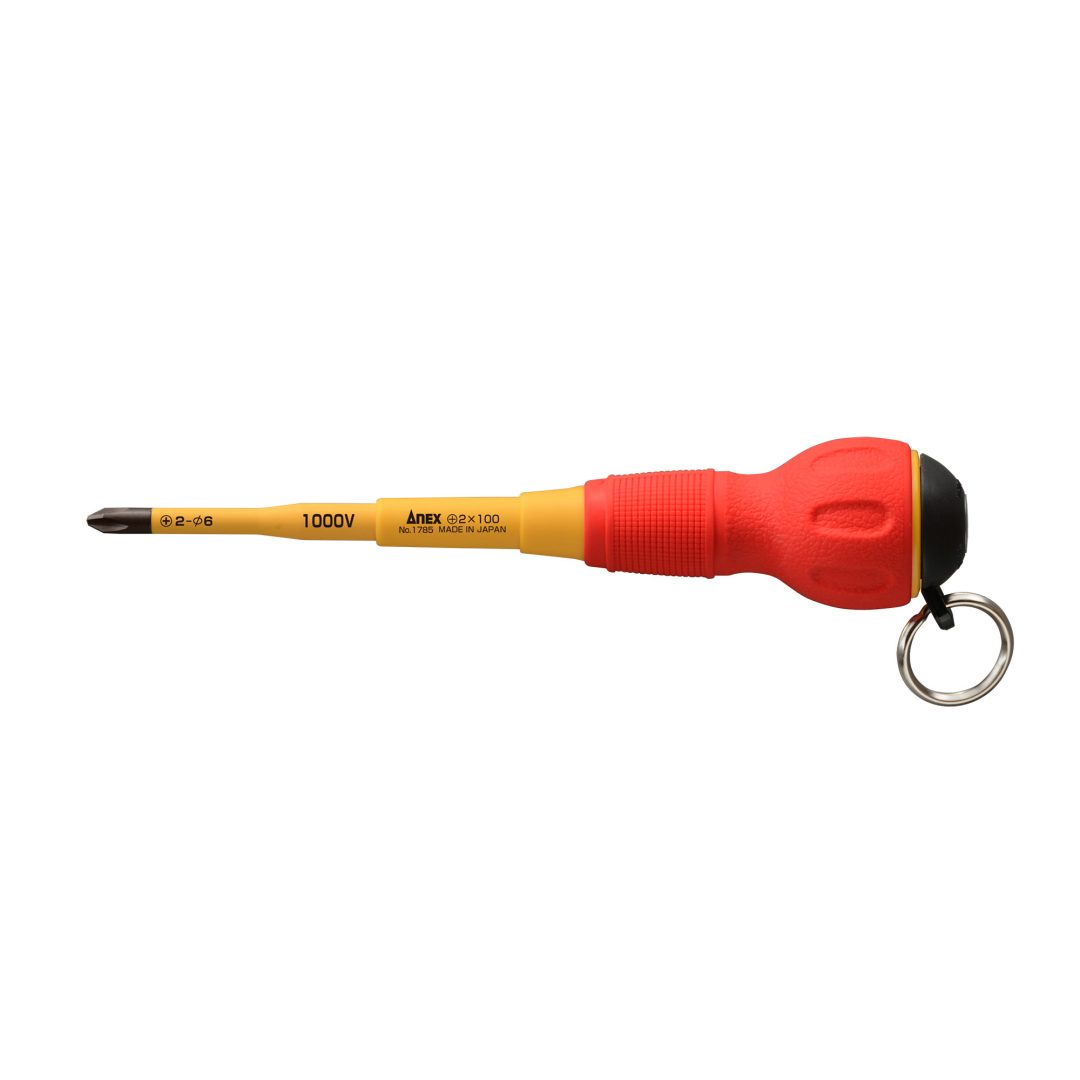 Anex Anti-Drop Slim Insulated Screwdriver +2x100 1785