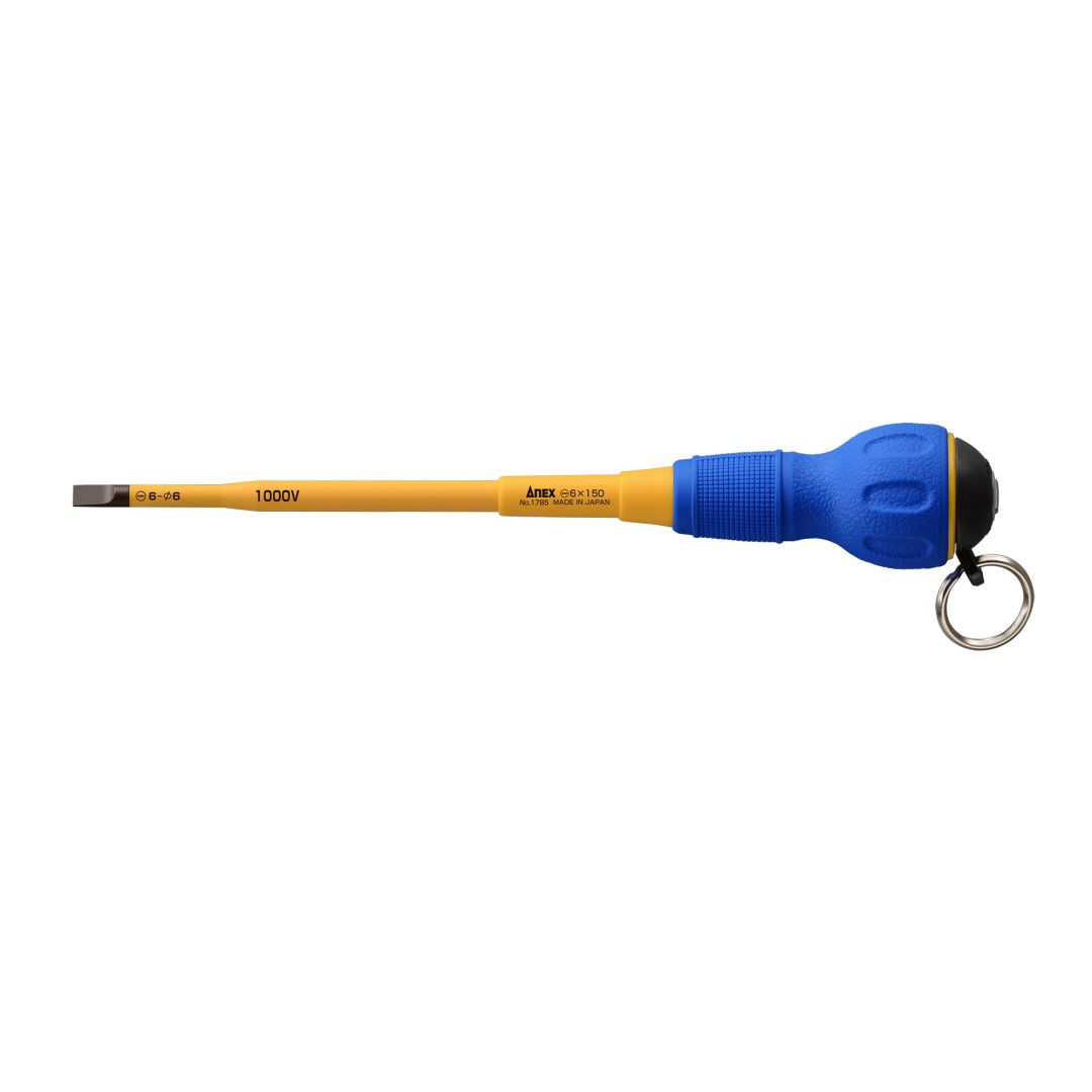 Anex Anti-Drop Slim Insulated Screwdriver -6x150 1785