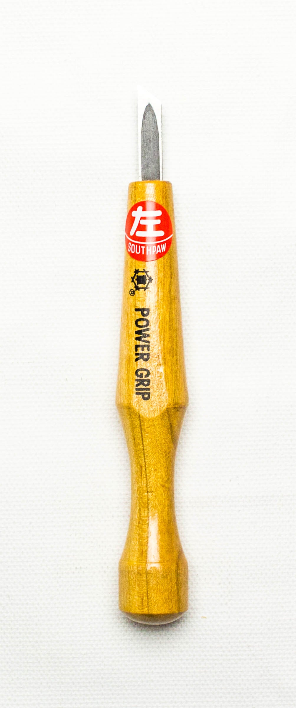 Mikisyo Power Grip Carving Tool Skew Chisel Left-Handed 7.5mm #82005